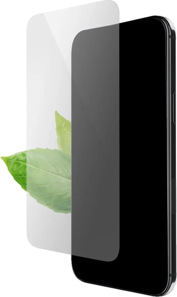 Mobiparts Eco Screenprotector Apple iPhone 15 - Gerecycled Glas - Anti-bacterieel