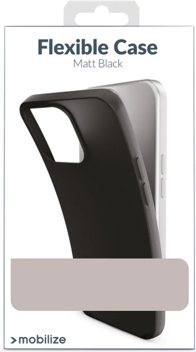 Mobilize Rubber Gelly Case Xiaomi 15 Pro - Matt Black
