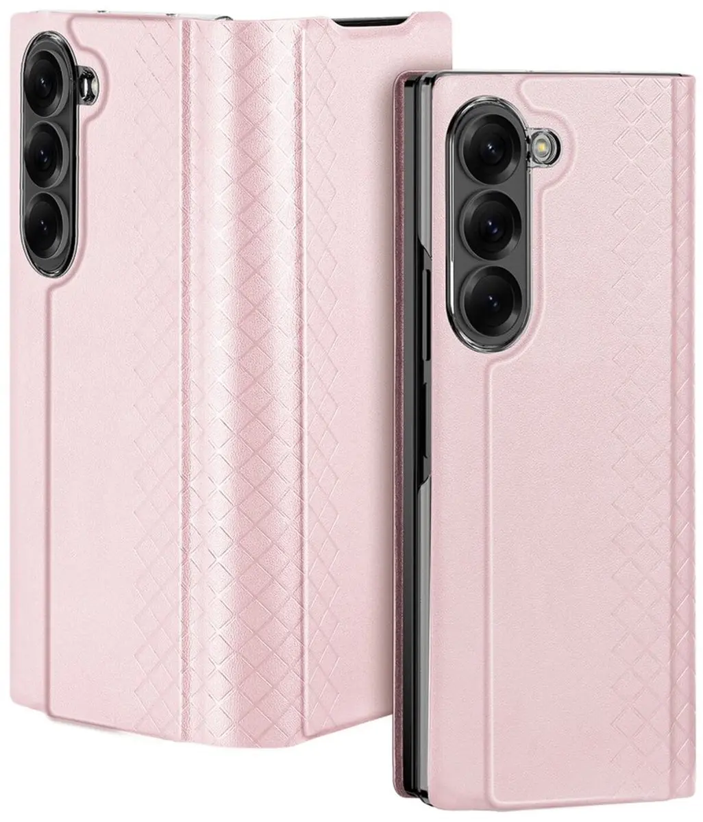 Dux Ducis Hoesje Samsung Galaxy Z Fold 7 - Roze - afbeelding 6 van 6