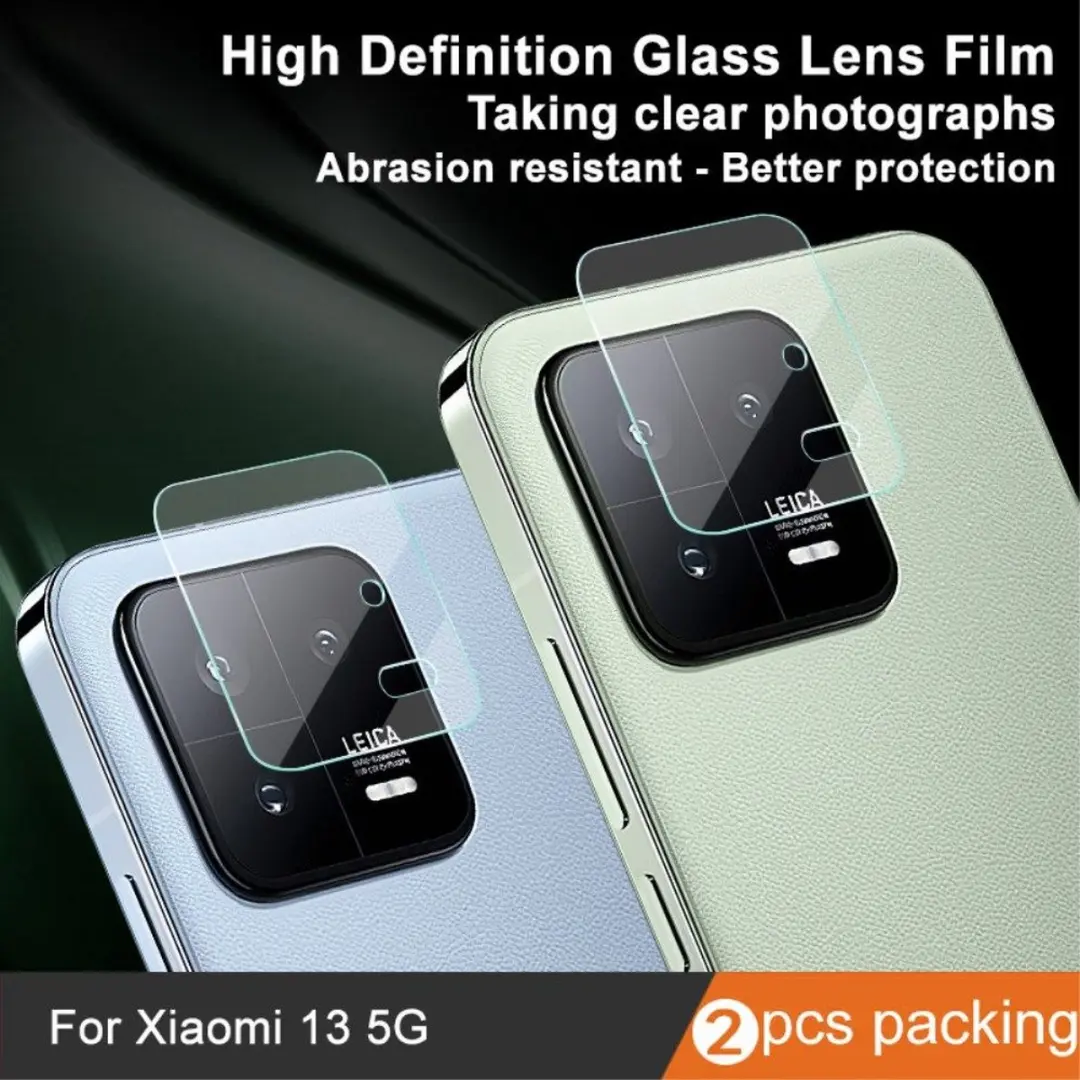 Imak Xiaomi 13 Lensbeschermer + Lenshoes - Transparant - afbeelding 6 van 6