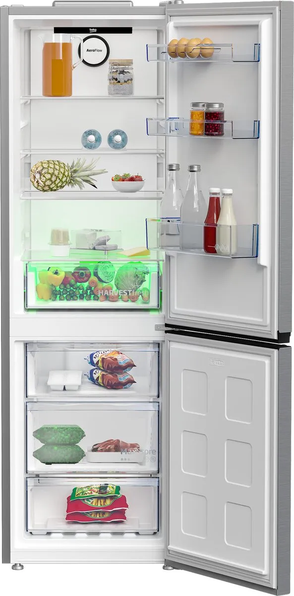 Beko B5RCNE366HXB1 Vrieskast - 316L - 4 Plateaus - 3 Vriesvakken