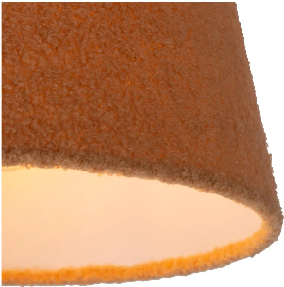 Lucide Woolly Hanglamp Ø28cm - Okergeel
