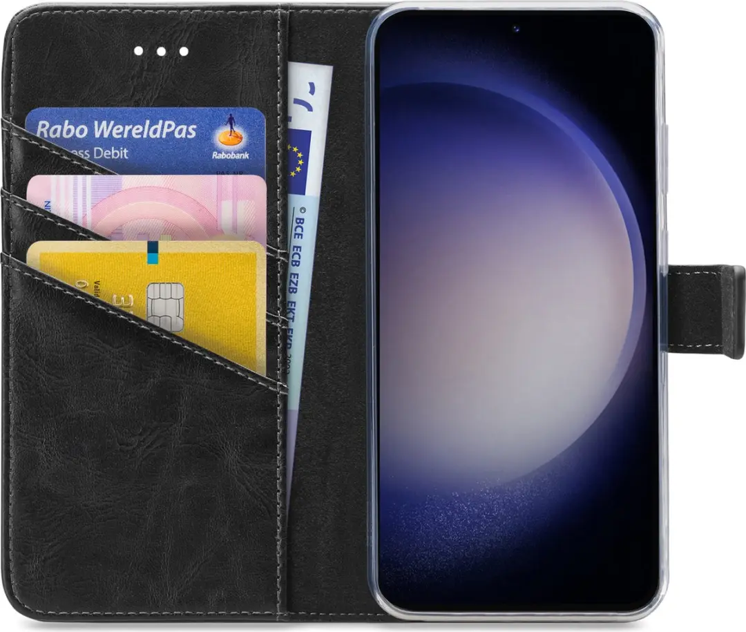 My Style MSFWLT1466 Telefoonhoesje Samsung Galaxy S23 Plus - Zwart