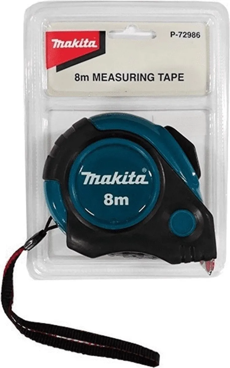 Makita P-72986 Rolmaat 8m - Turquoise - afbeelding 2 van 2