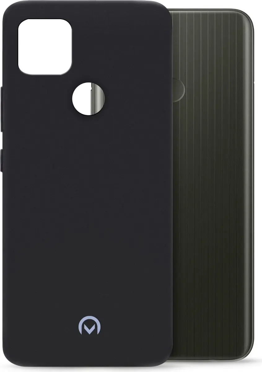 Mobilize Realme C25Y Hoesje - TPU/Rubber Gelly - Zwart - MOB-RGCMB-REALMEC25Y