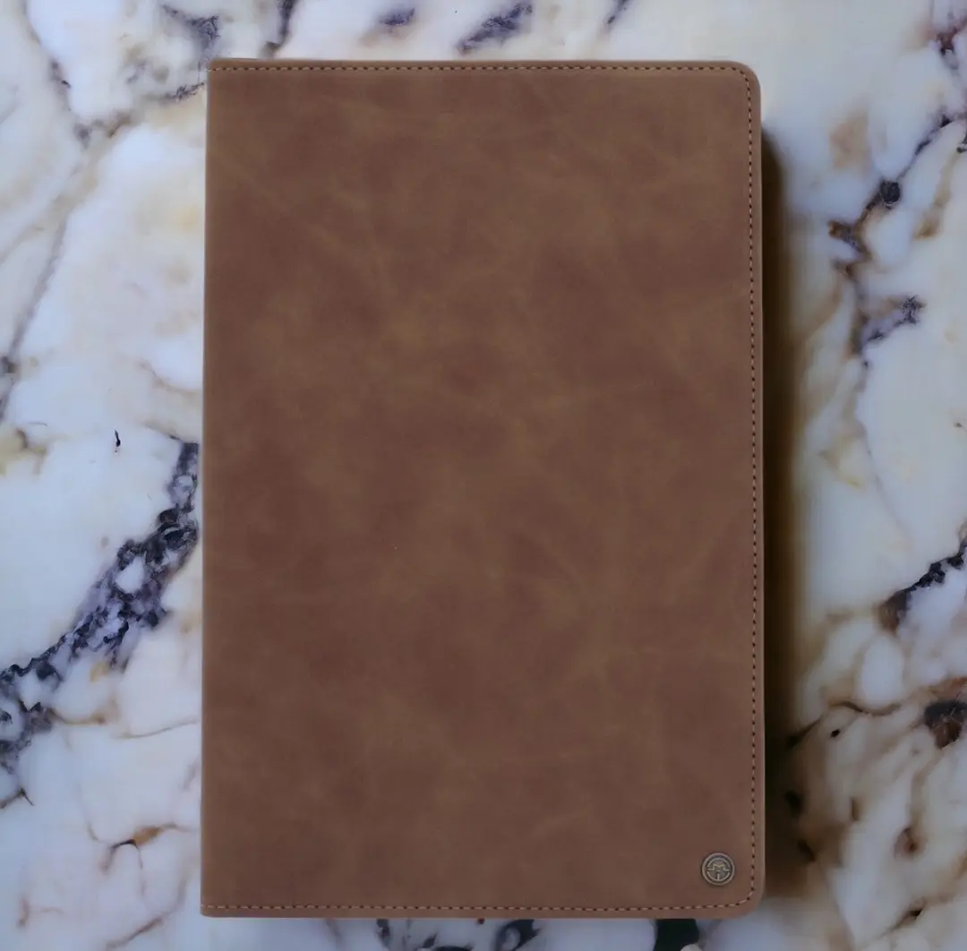 Caseme Bookcase Hoesje Samsung Galaxy Tab A7 Lite - Lichtbruin