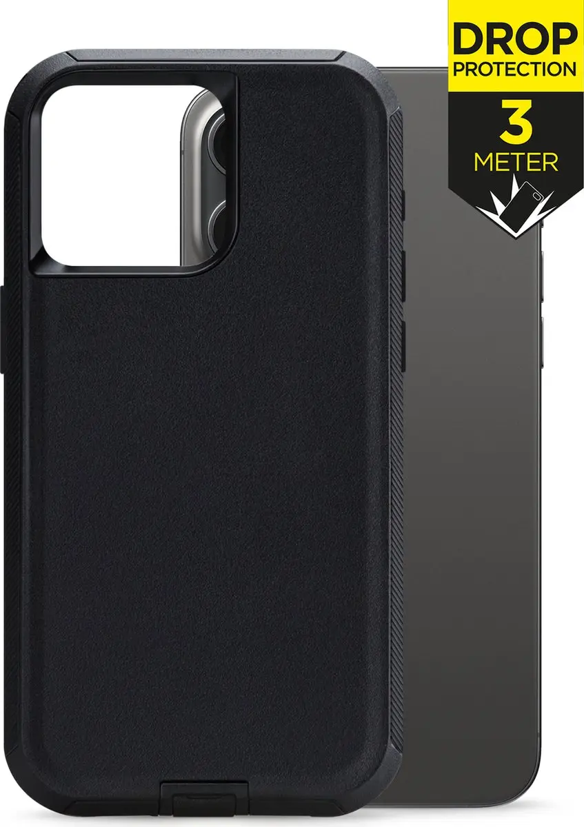 Mobilize Defender MOB-DCB-IPH15ULTRA Hoesje - iPhone 15 Pro Max - Zwart