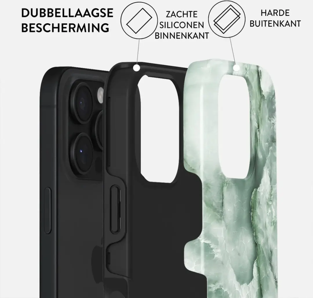 Burga Tough Case iPhone 16 Pro - Pistachio Cheesecake