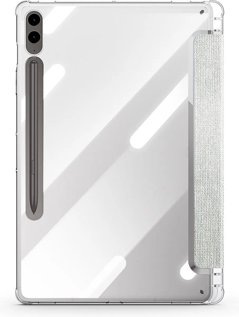 Dux Ducis Unid Tri-Fold Tablethoes Samsung Galaxy Tab S10 Plus - Groen