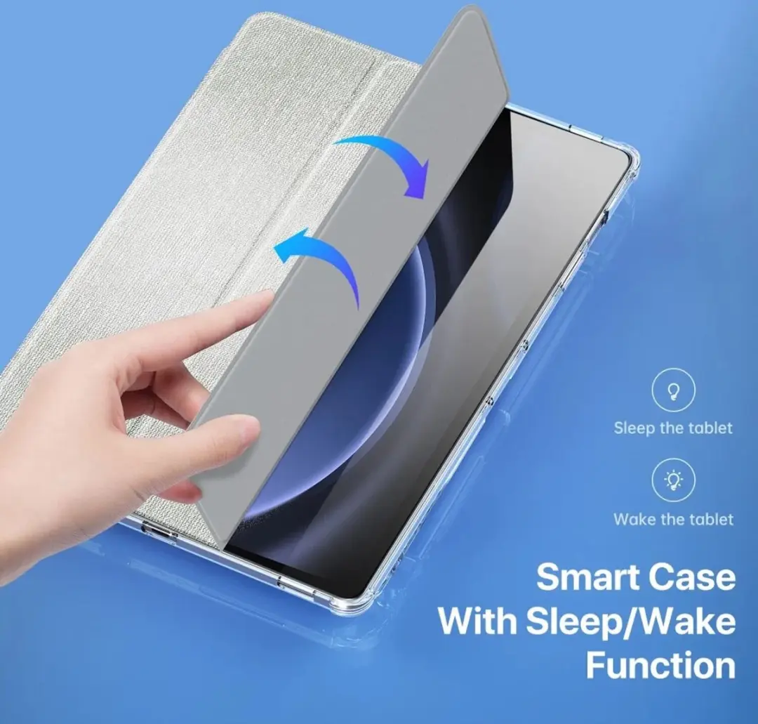 Dux Ducis Unid Tri-Fold Tablethoes Samsung Galaxy Tab S10 Plus - Groen - afbeelding 6 van 6