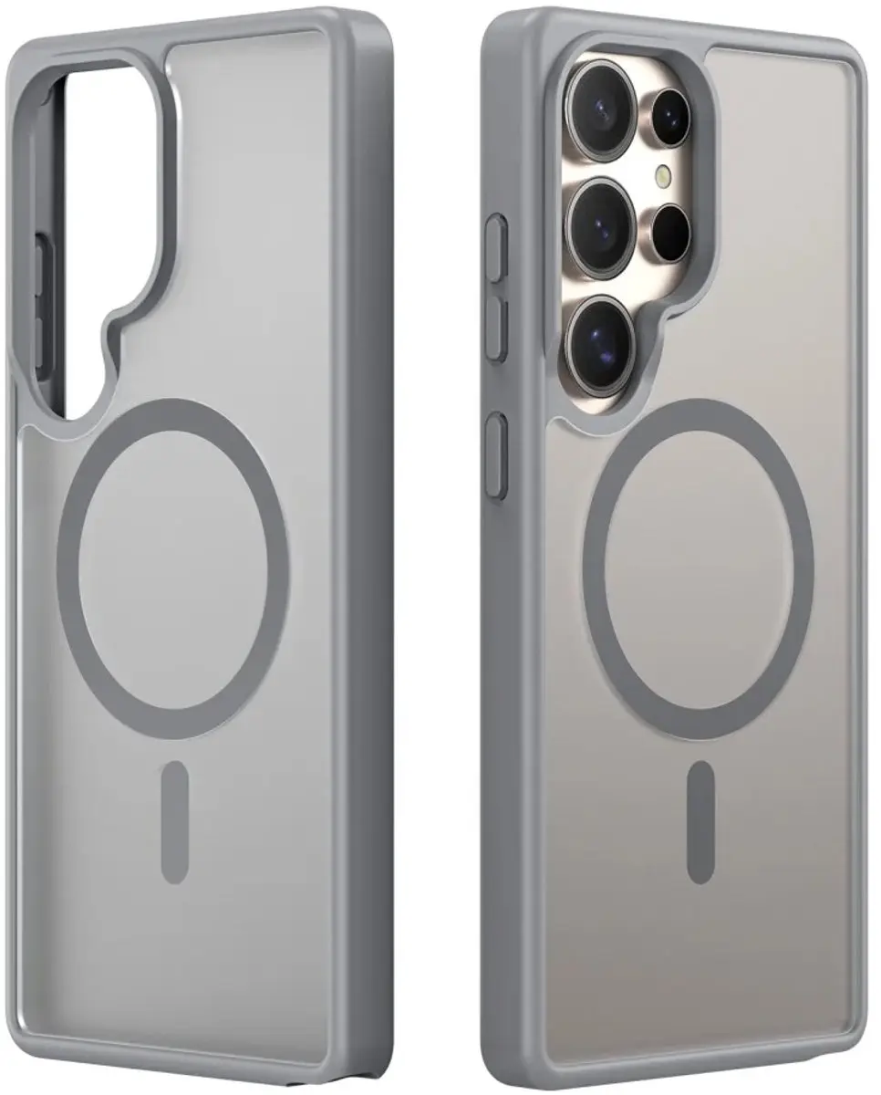 Dux Ducis Yind Serie Telefoonhoesje Samsung Galaxy S25 Ultra - Grijs