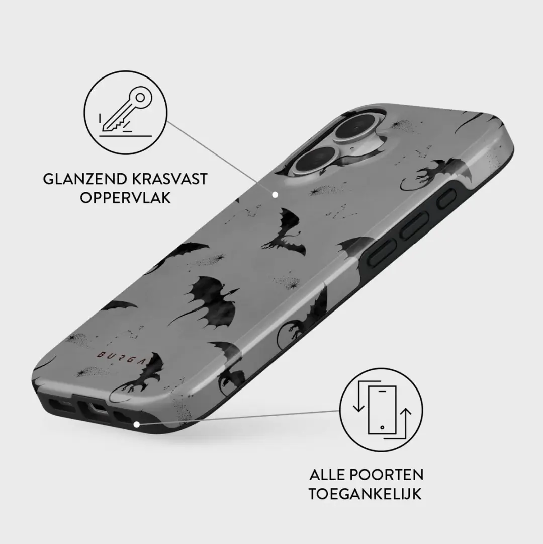Burga Tough MagSafe Case iPhone 16 - Draco