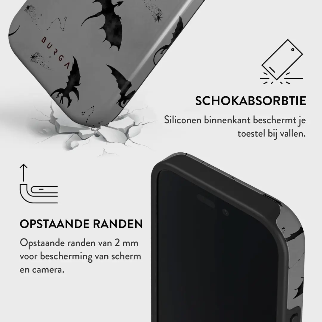 Burga Tough MagSafe Case iPhone 16 - Draco