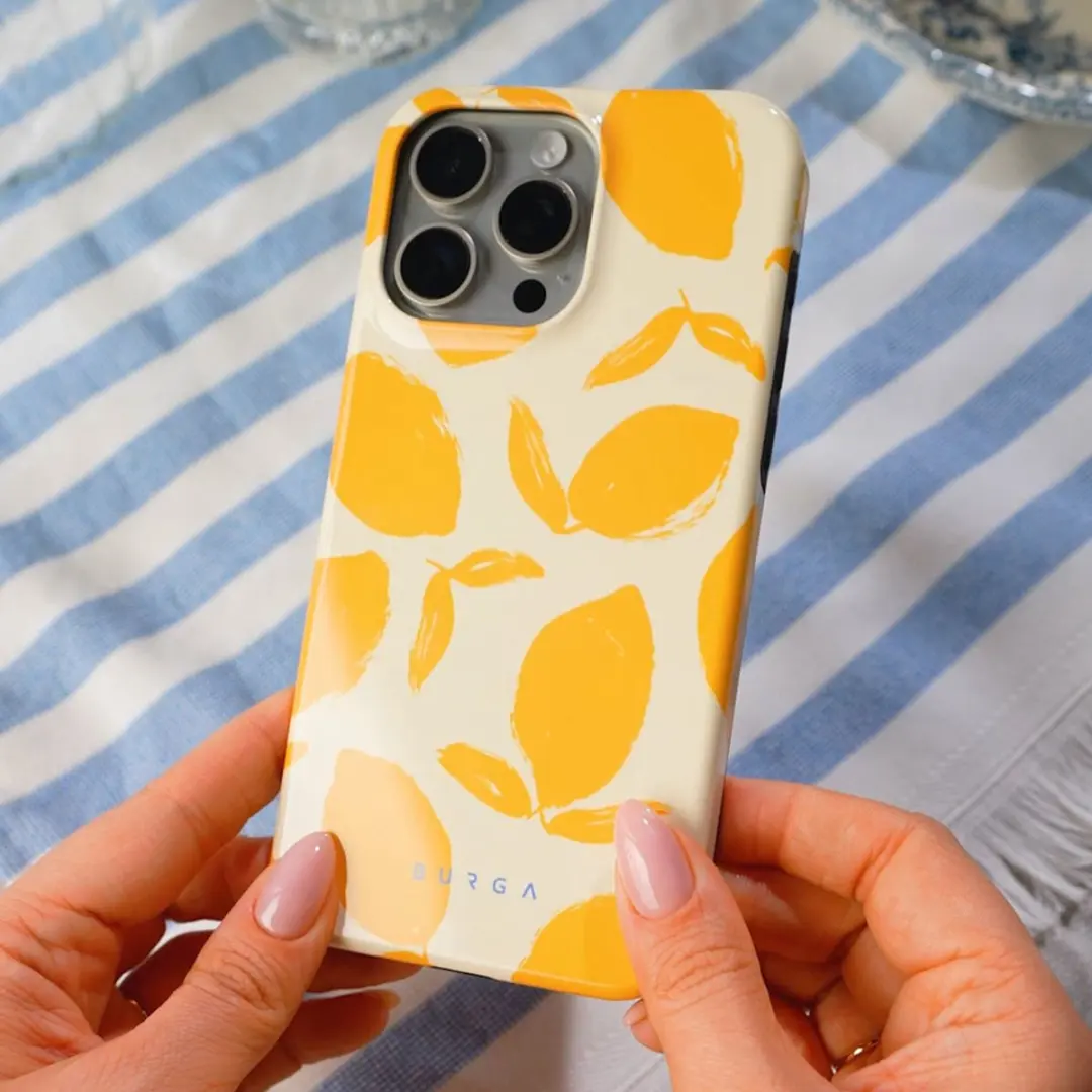 Burga Tough MagSafe Hoesje iPhone 17 Pro - Lemon Tart - afbeelding 6 van 6