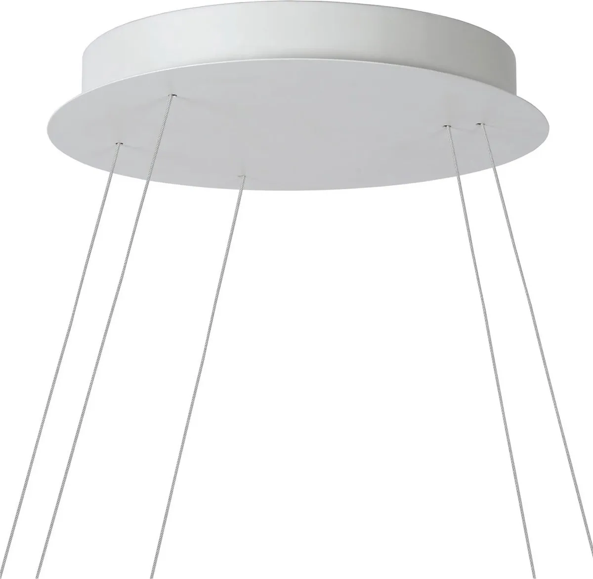 Lucide TRINITI - Hanglamp - Ø 80 cm - LED Dimbaar - 3000K - Wit