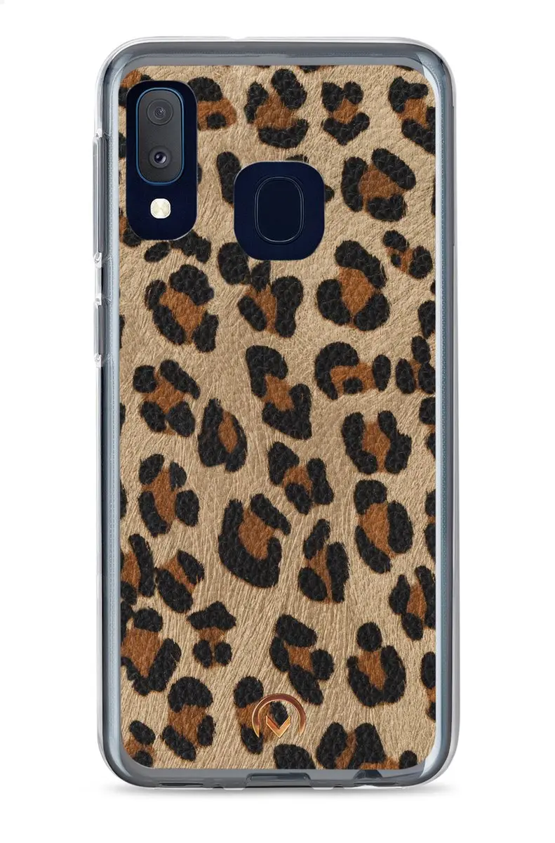 Mobilize Velvet Clutch Samsung Galaxy A20e - MOB-CGL-GALA20E - Groen/Bruin - afbeelding 6 van 6