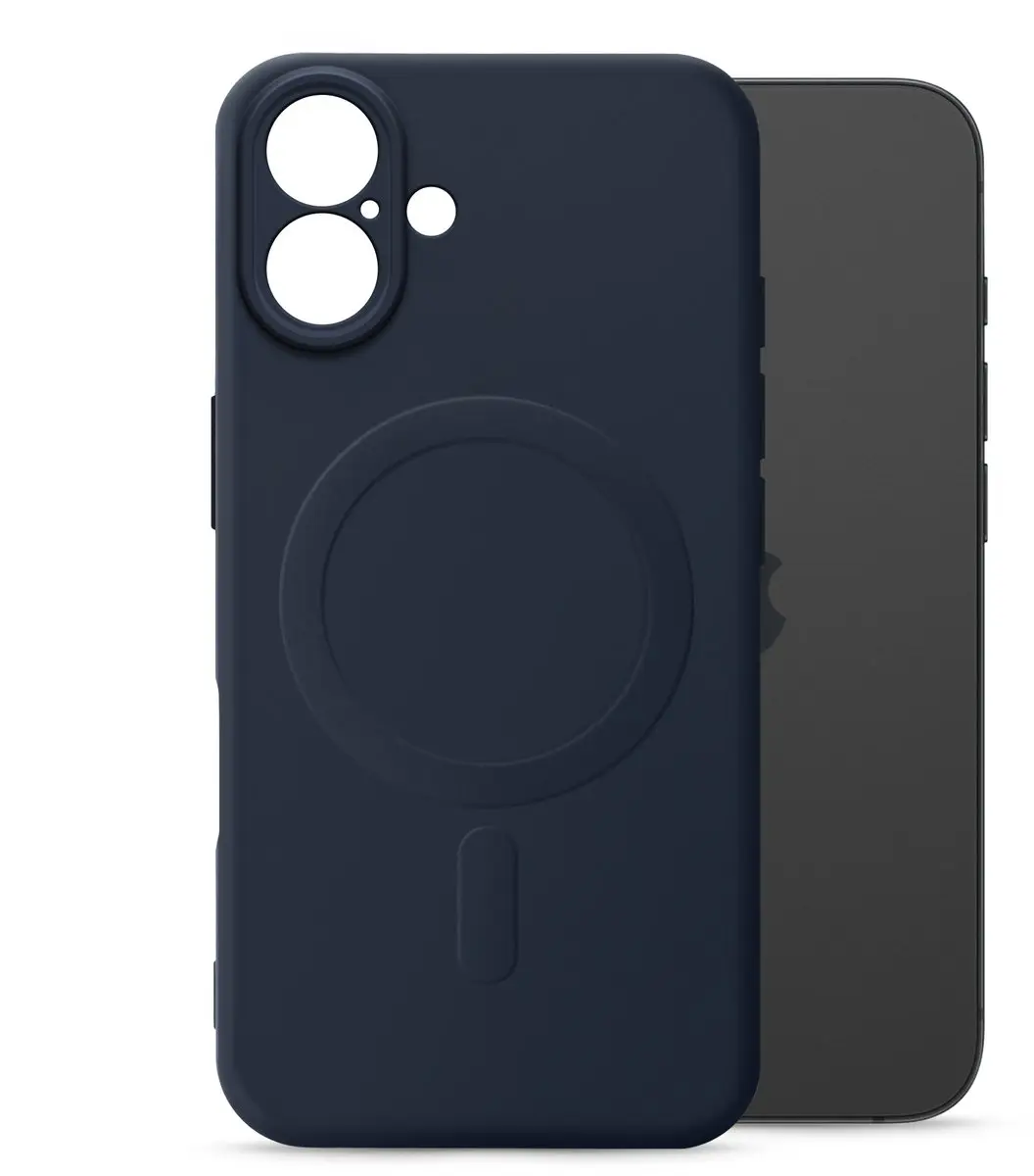 My Style iPhone 16 Plus MagSafe Hoesje - Marineblauw