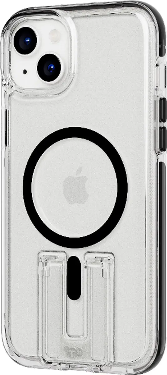 Tech21 Evo Crystal Kick iPhone 15 Plus Hoesje T21-10471 - Transparant/Zwart