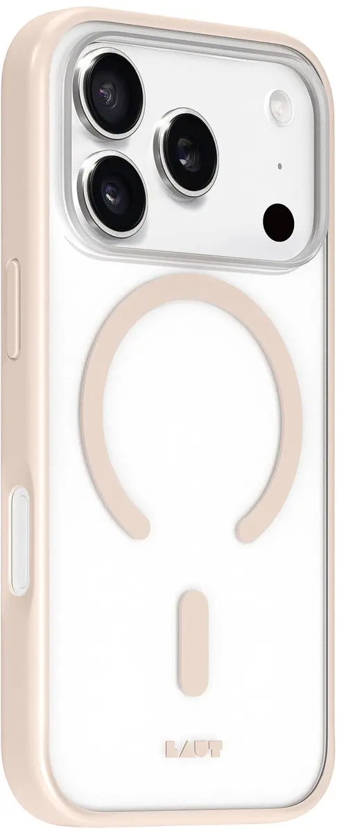 Laut HUEX PROTECT LIP25BHPTBE Hoesje iPhone 17 Pro - Beige Gold