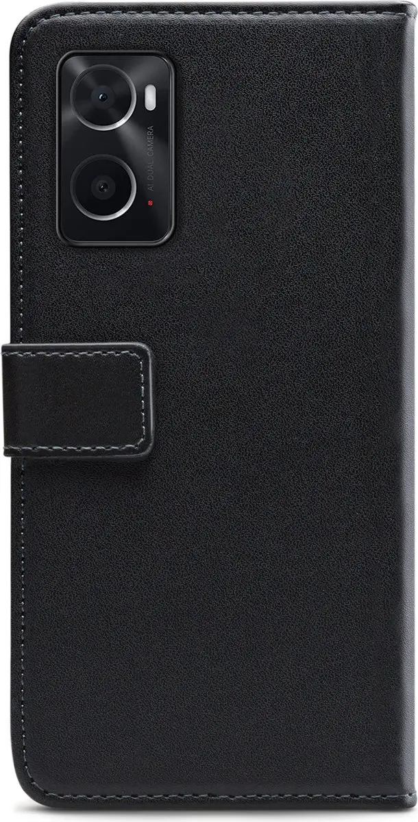 Mobilize Classic Gelly Wallet Bookcase OPPO A76 - Zwart