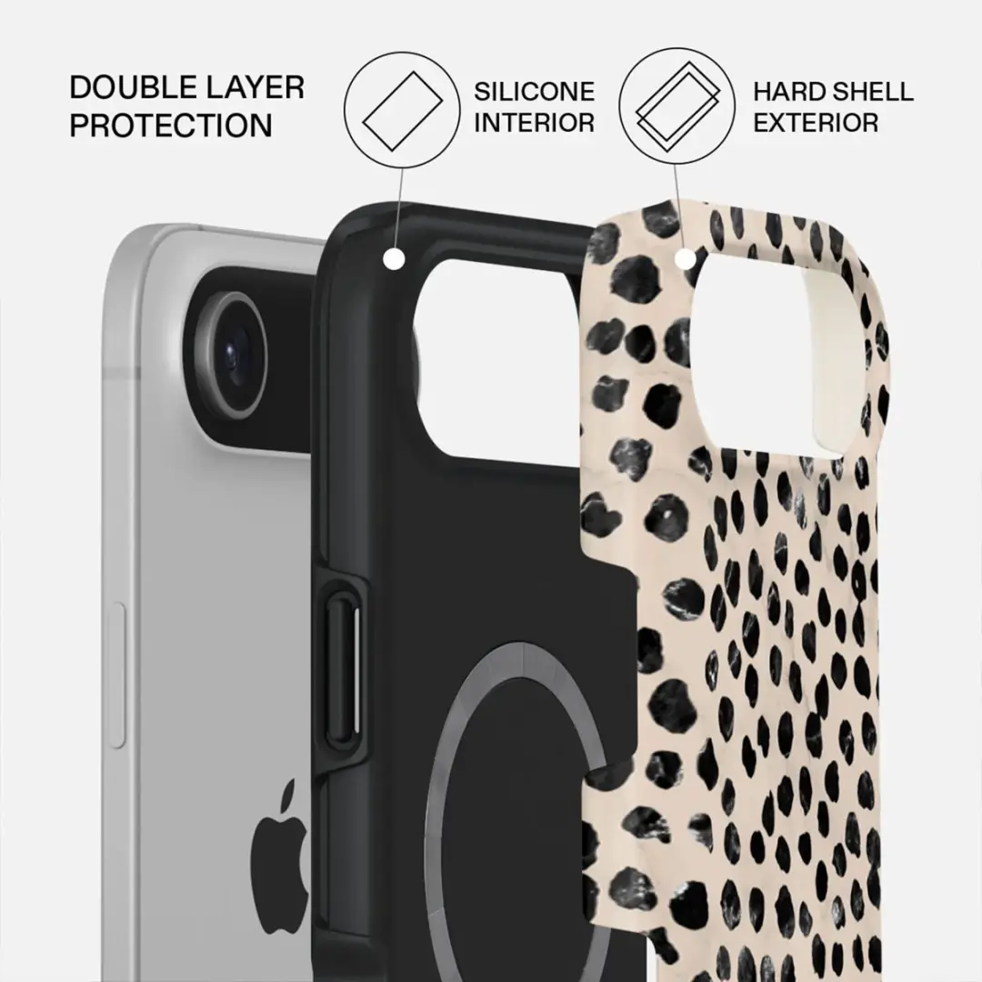 Burga Tough MagSafe Hoesje iPhone Air - Almond Latte