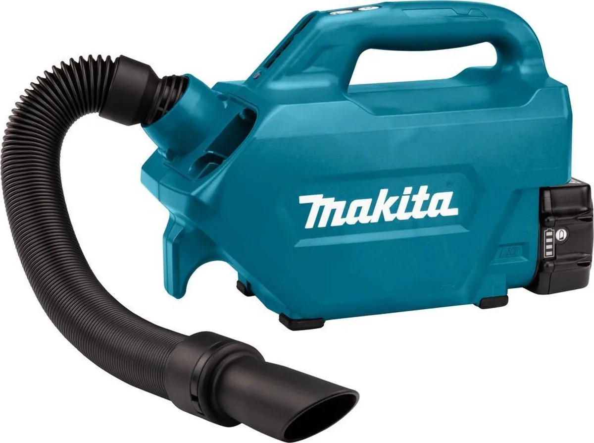 Makita DCL184RF Accu Stofzuiger 18V - 0,5L - Zwart/Blauw