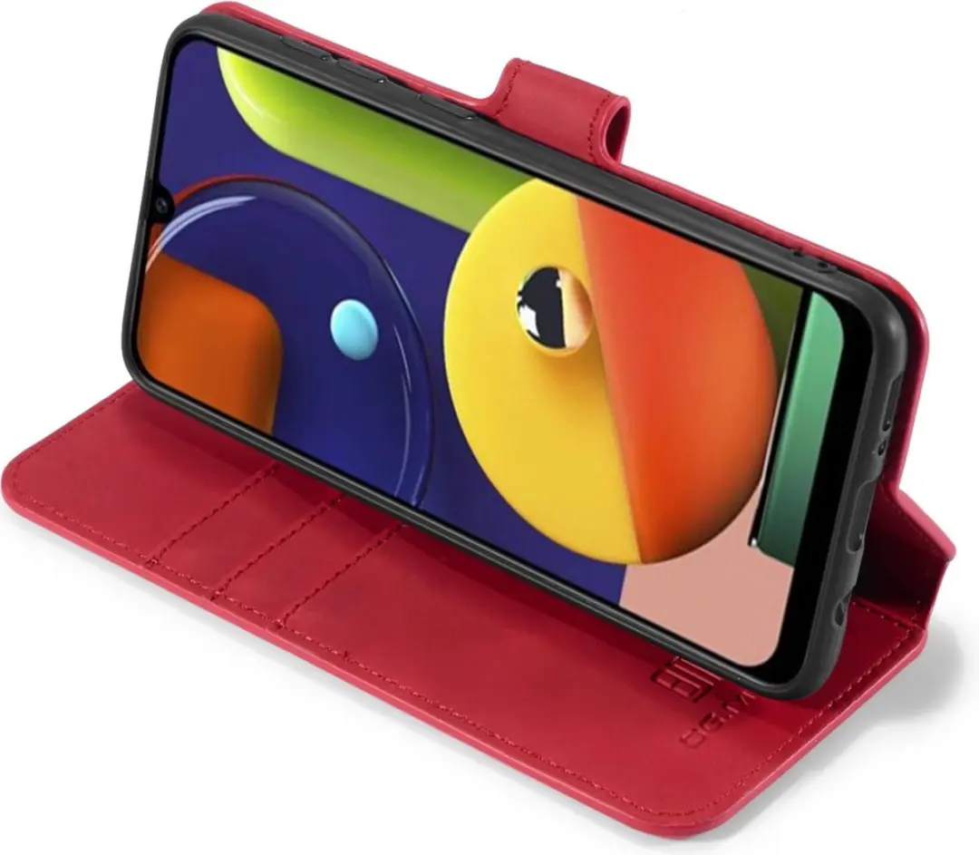 DG.MING Luxe Book Case Samsung Galaxy S7 Edge - Rood