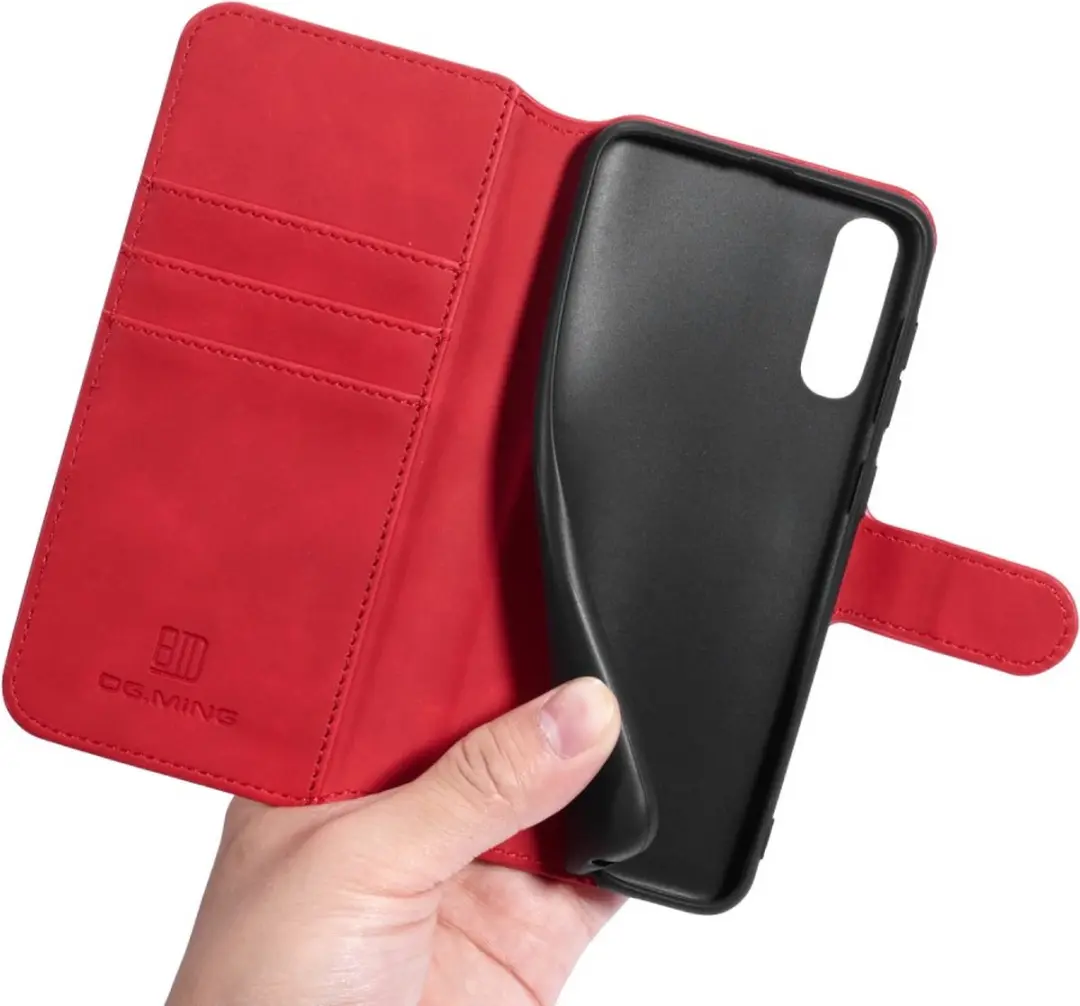 DG.MING Luxe Book Case Samsung Galaxy S7 Edge - Rood