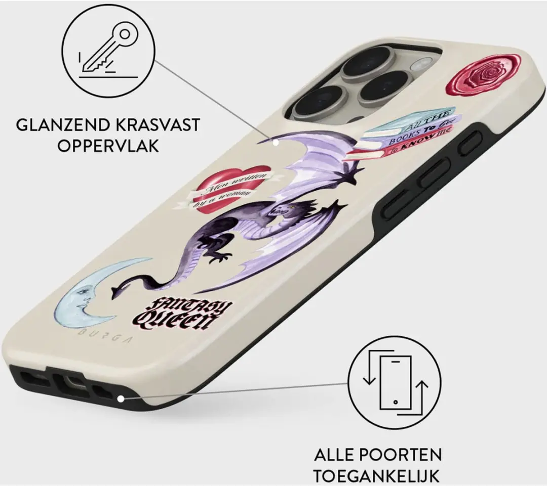 Burga Tough Case iPhone 16 Pro Plot Twister
