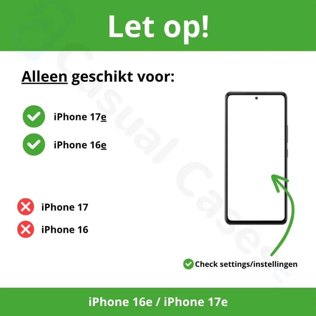 Caseme iPhone 16e Hoesje Portemonnee - 9 Pasjes - Zwart