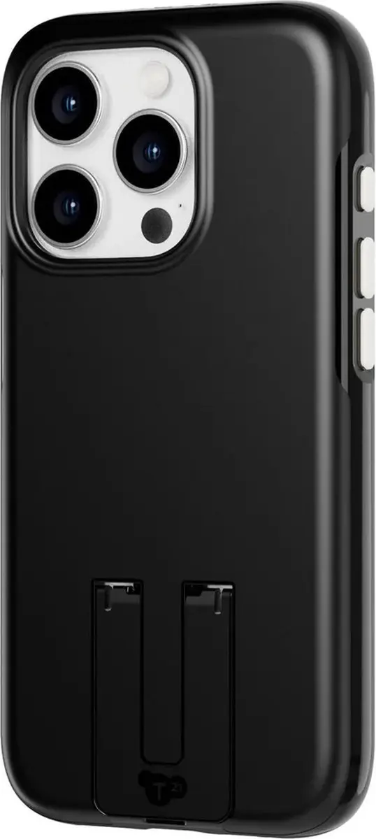 Tech21 EvoCrystal Kick Backcover iPhone 15 Pro Max - Zwart