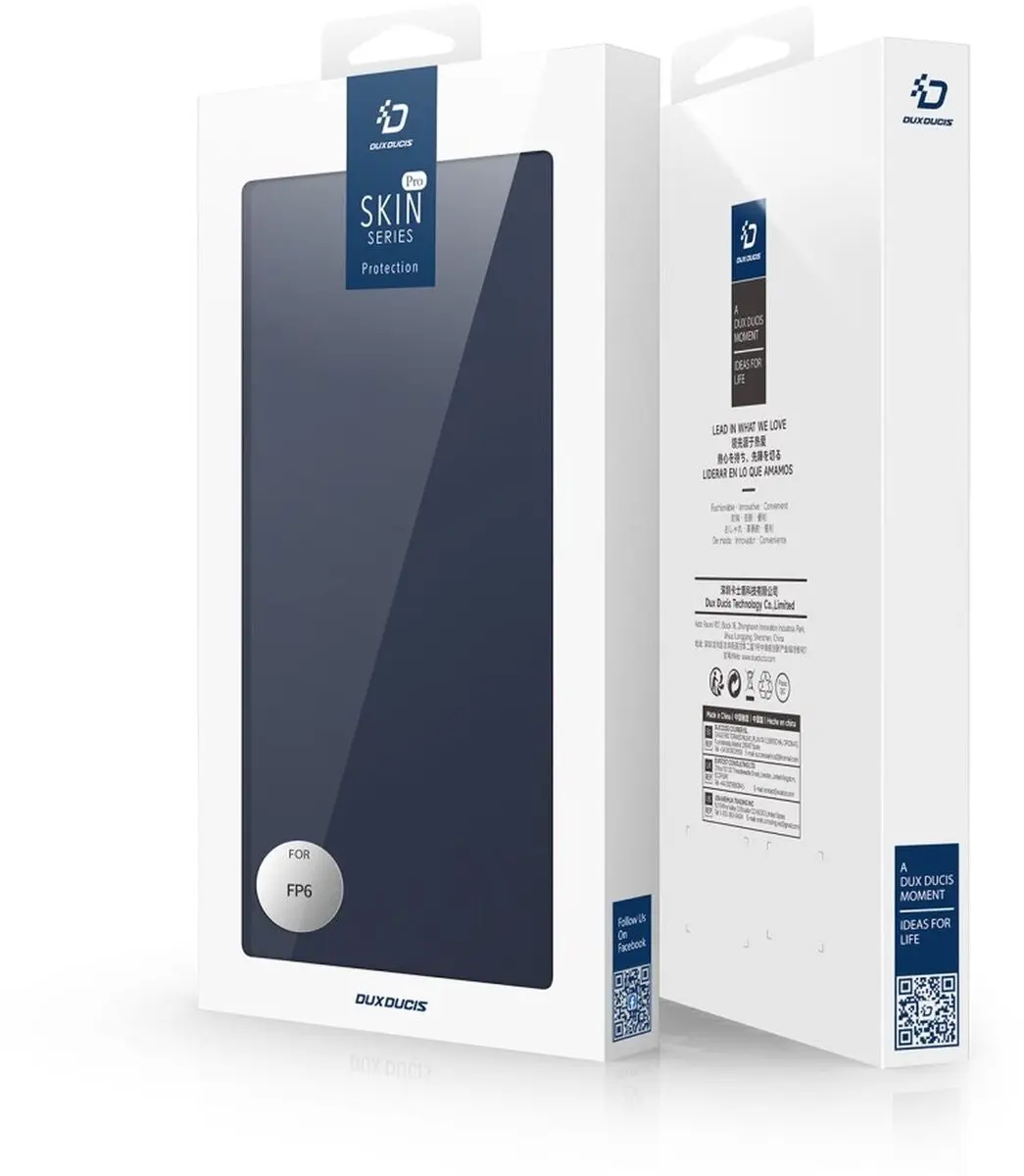 Dux Ducis Skin Pro Hoesje Fairphone 6 - Blauw