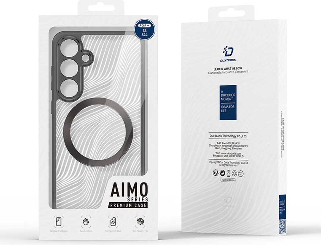 Dux Ducis Aimo Mag Series Telefoonhoesje - Samsung Galaxy S25 - Zwart