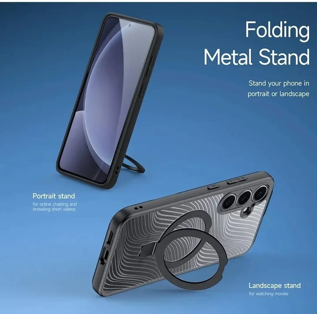 Dux Ducis Aimo Mag Series Telefoonhoesje - Samsung Galaxy S25 - Zwart - afbeelding 6 van 6