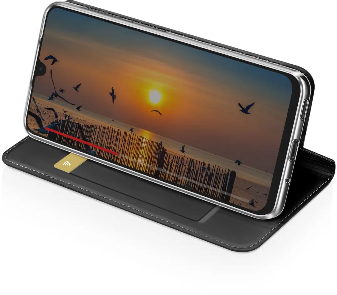 Dux Ducis Flipcase Pro Serie FOLIO-PRO-BK-GA17 Samsung Galaxy A17 - Zwart