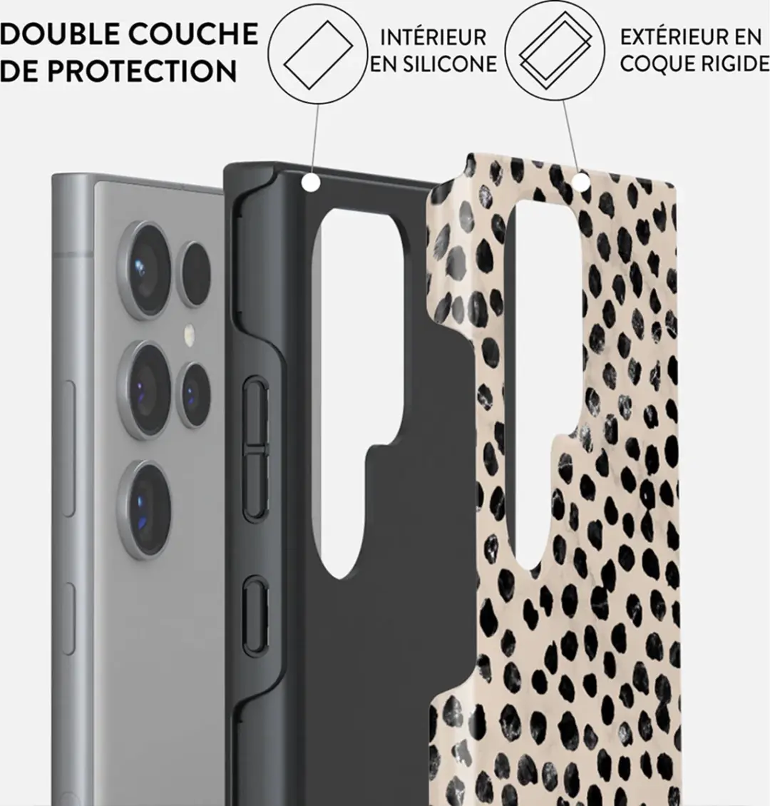 Burga Telefoonhoesje Samsung Galaxy S24 Ultra - Almond Latte