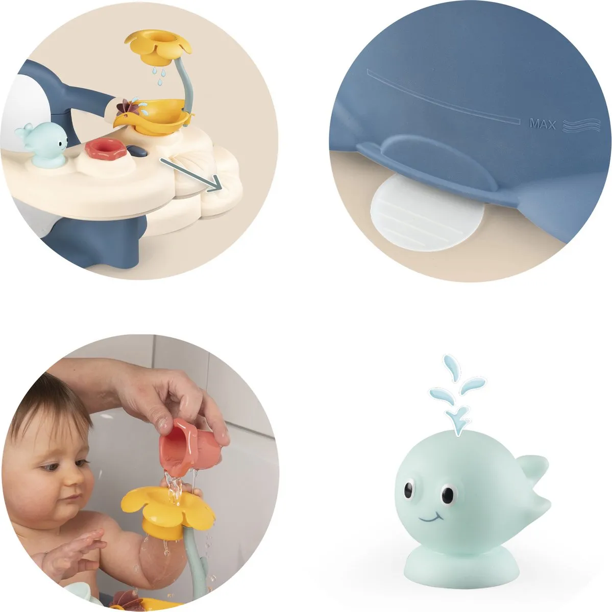 Smoby Little Smoby Babybadzitje 7600140404 - Groen