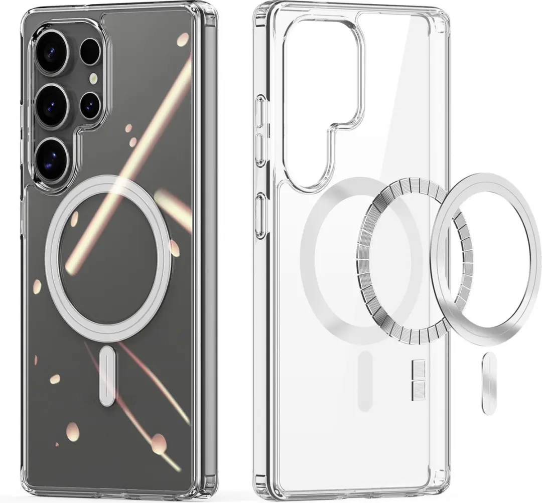 Dux Ducis Clin Mag Series Telefoonhoesje - Samsung Galaxy S25 Ultra - Transparant