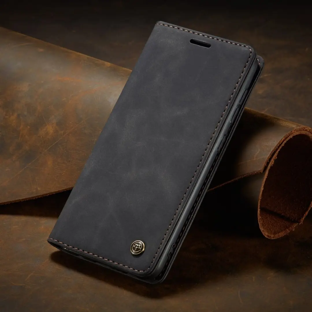 Caseme Book Case Samsung Galaxy S21 Ultra - 2 Pasjes - Zwart