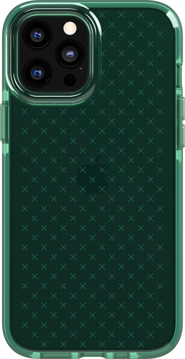Tech21 Evo Check iPhone 12 Pro Max Hoesje - Midnight Green