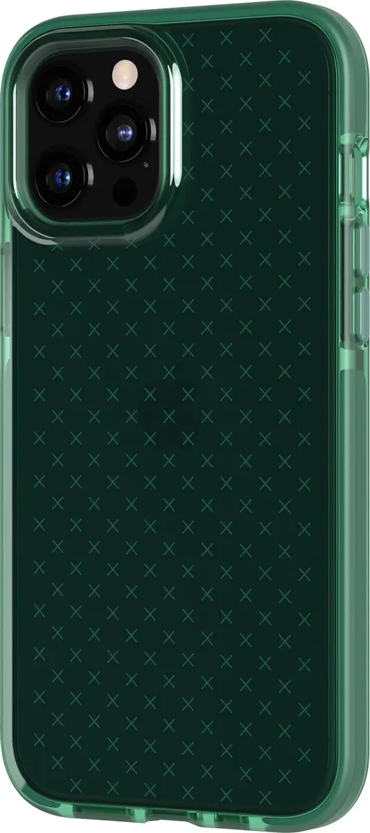 Tech21 Evo Check iPhone 12 Pro Max Hoesje - Midnight Green