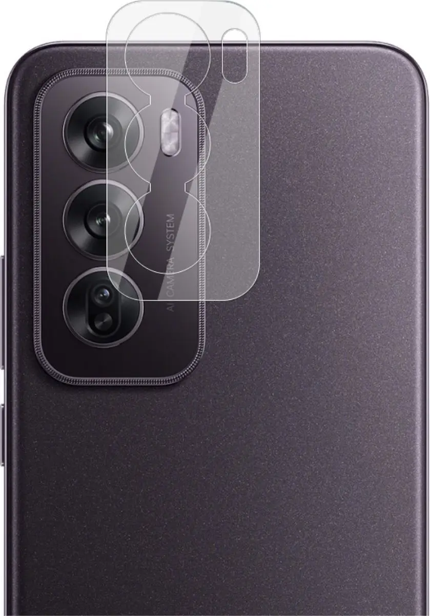 Imak 9H Tempered Glass Camera Lens Protector - OPPO Reno12 - Transparant