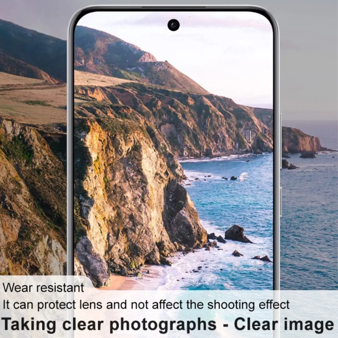 Imak 9H Tempered Glass Camera Lens Protector - OPPO Reno12 - Transparant