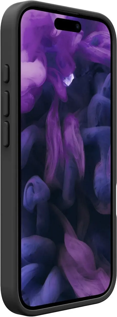 Laut HUEX PROTECT Hoesje iPhone 16 - Zwart