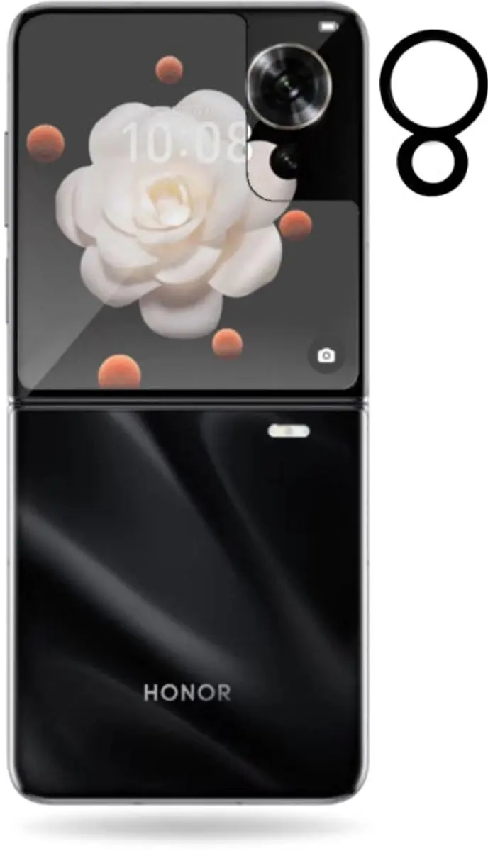 Mobilize Glass Screen Protector Honor Magic V Flip - Camera & Buitenbeeld