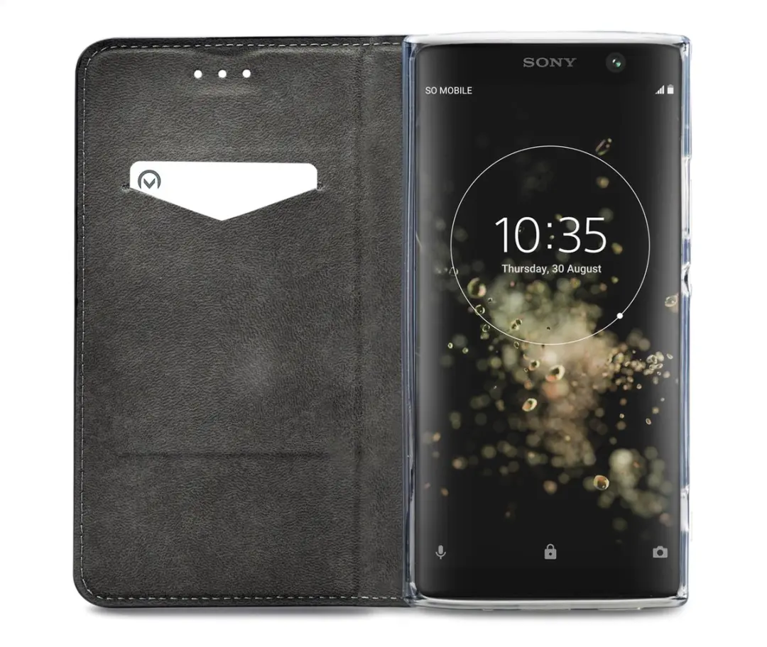 Mobilize Premium Gelly Bookcase Portemonnee Sony Xperia XA2 Plus - Zwart