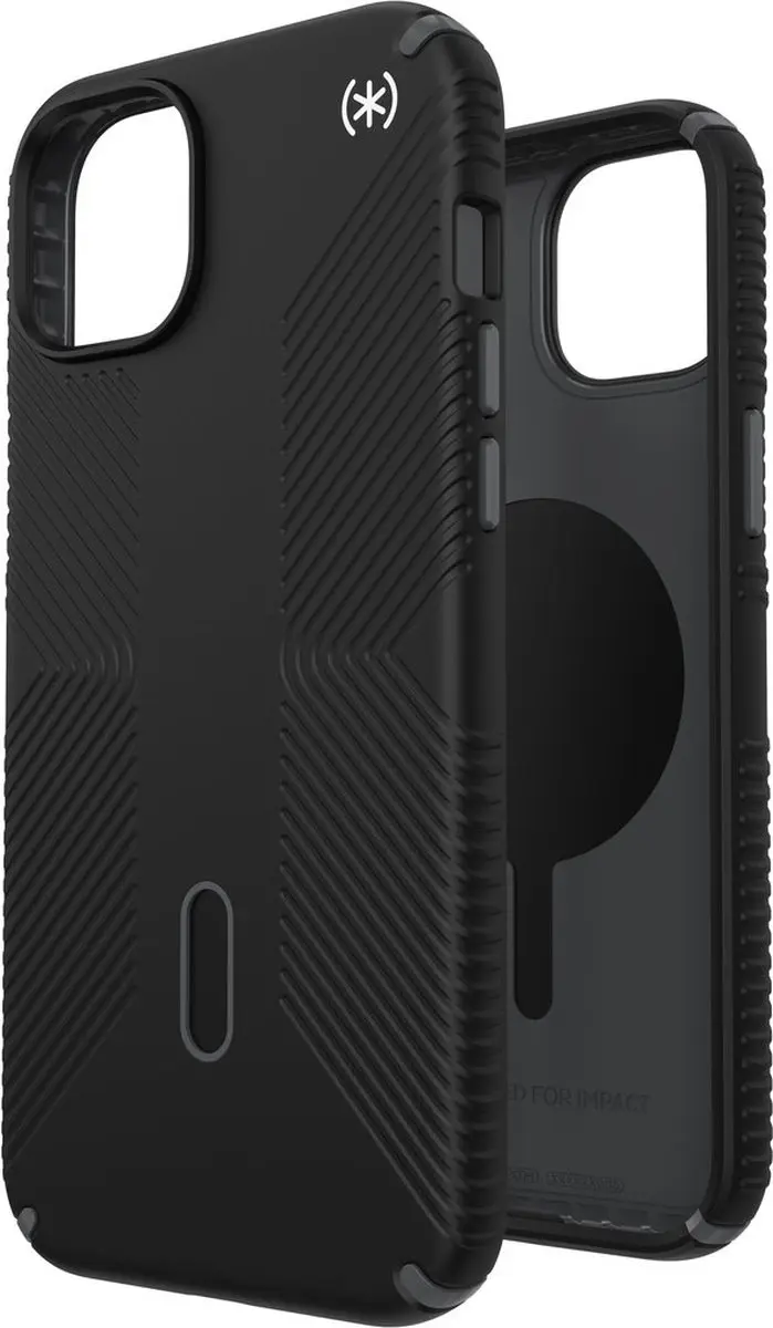 Speck Presidio2 Grip iPhone 15 Plus Hoesje - Zwart - afbeelding 6 van 6