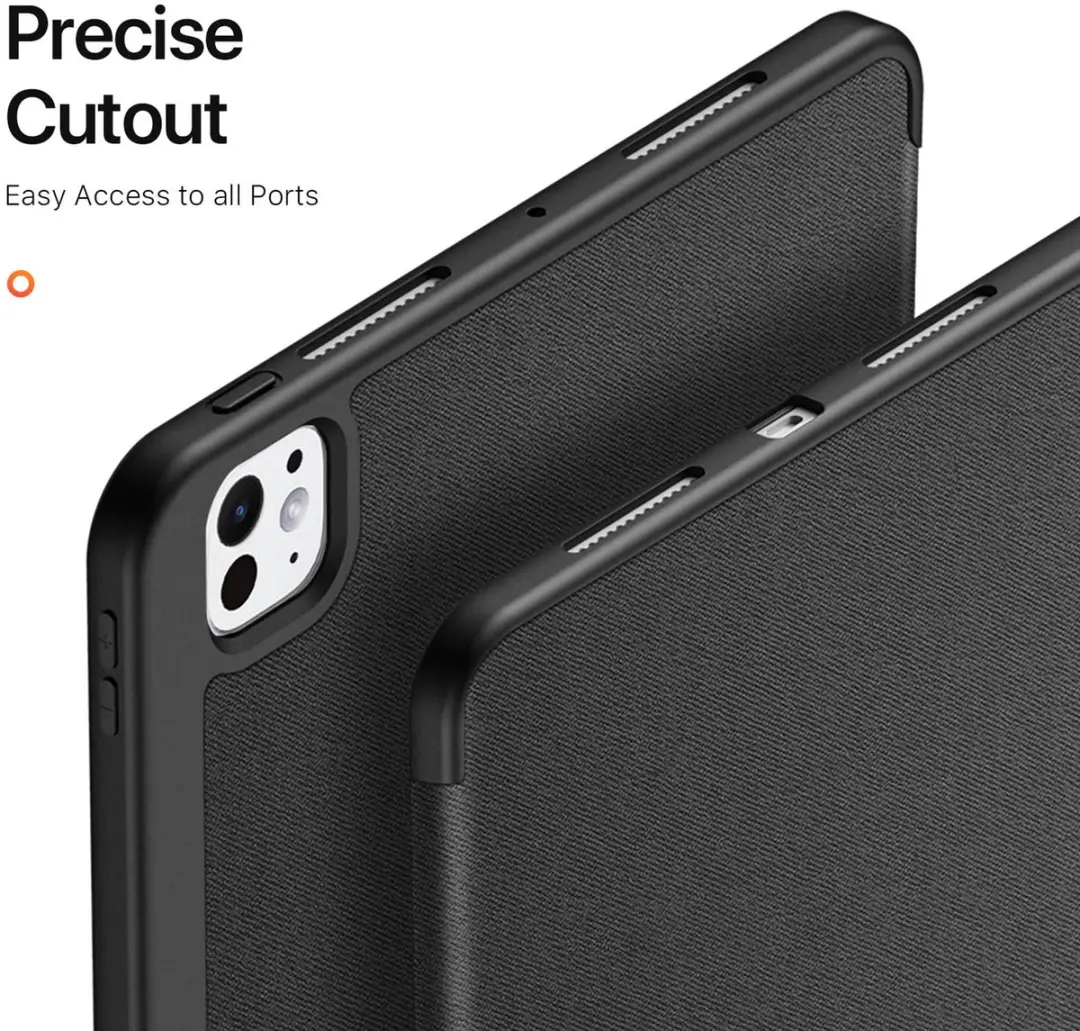 Dux Ducis Domo Book Case SH00075529 - iPad Pro 13 Hoes - Zwart