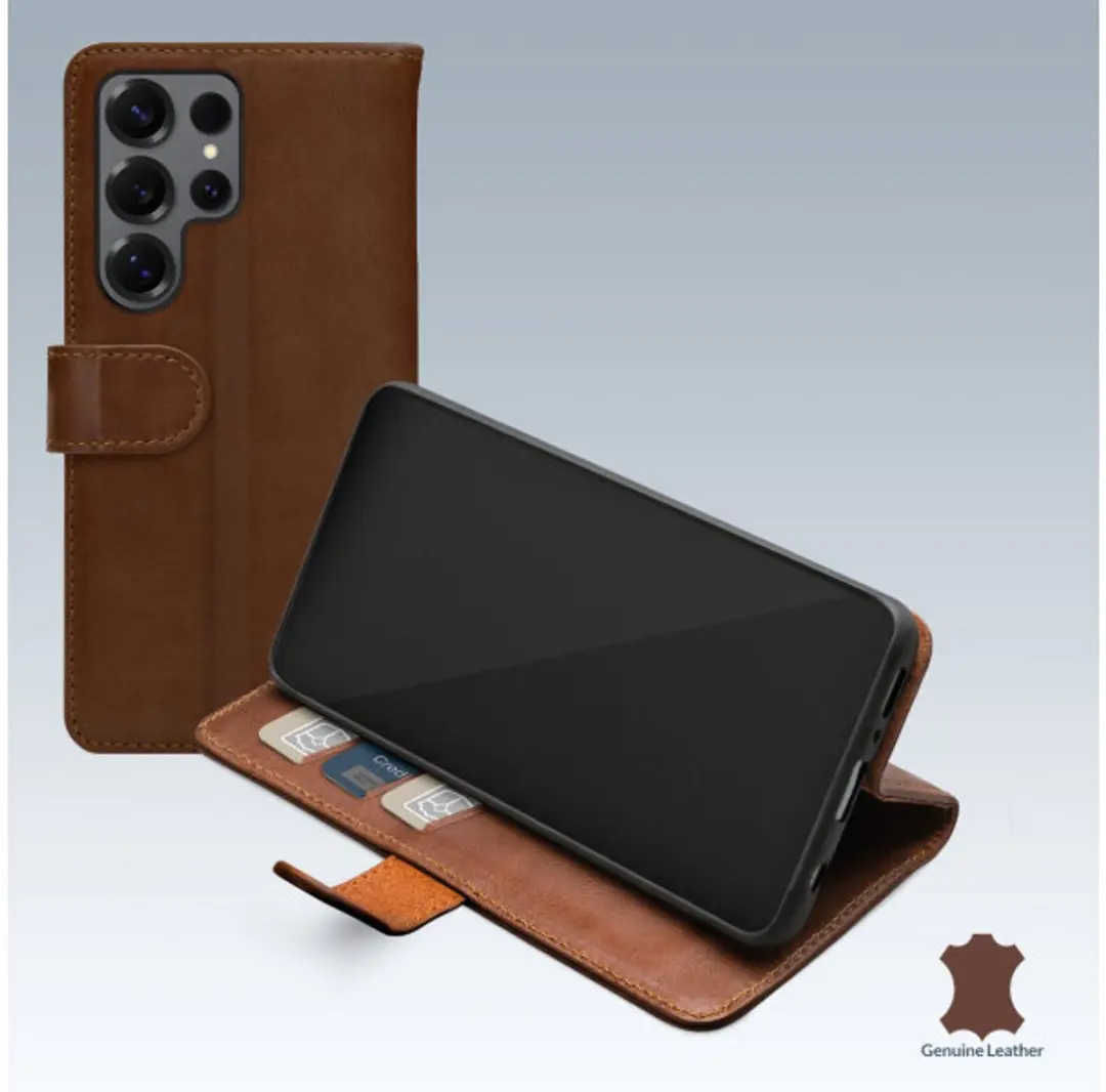 Mobilize Wallet Bookcase Hoesje Samsung Galaxy S26 Ultra - Bruin - afbeelding 6 van 6