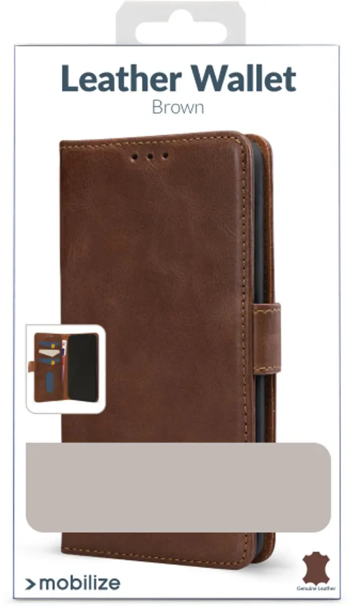Mobilize Wallet Bookcase Hoesje Samsung Galaxy S26 Ultra - Bruin
